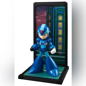 Mega Man on Platform